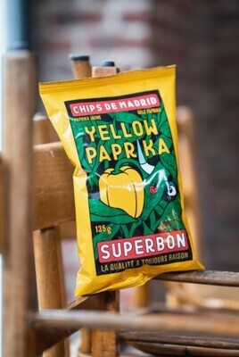 Superbon Chips De Madrid gelbe Paprika, 135g
