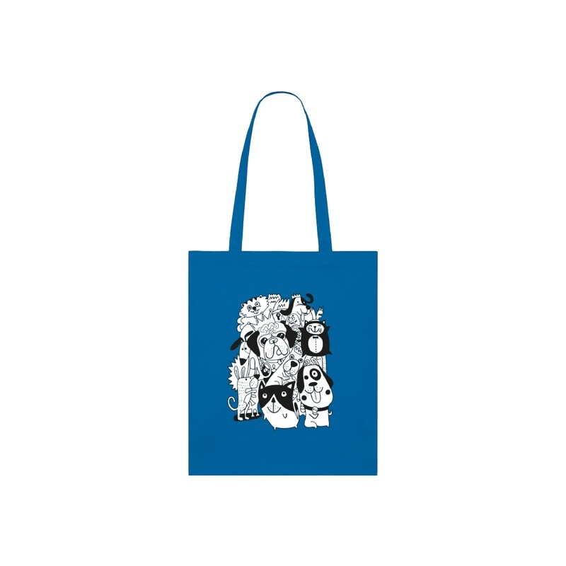 TOTE BAG BLEU