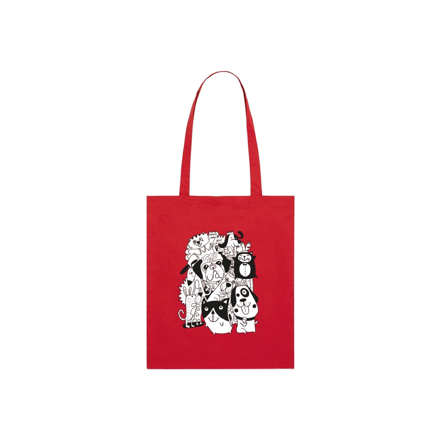 TOTE BAG ROUGE