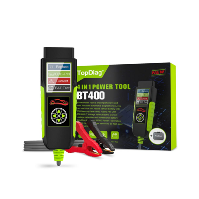 ANALIZADOR Y PROBADOR DE BATERÍAS 4 EN 1 GT-BT 400 ANALIZADOR Y PROBADOR DE BATERÍAS 4 EN 1 GT-BT 400