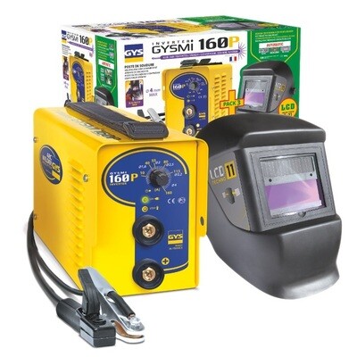 SOLDADORA INVERTER GYSMI 160P - 220V + MÁSCARA LCD SOLAR SOLDADORA INVERTER GYSMI 160P - 220V + MÁSCARA LCD SOLAR