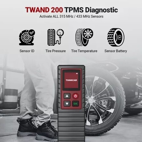 PROGRAMADOR - LECTOR UNIVERSAL DE SENSORES TPMS