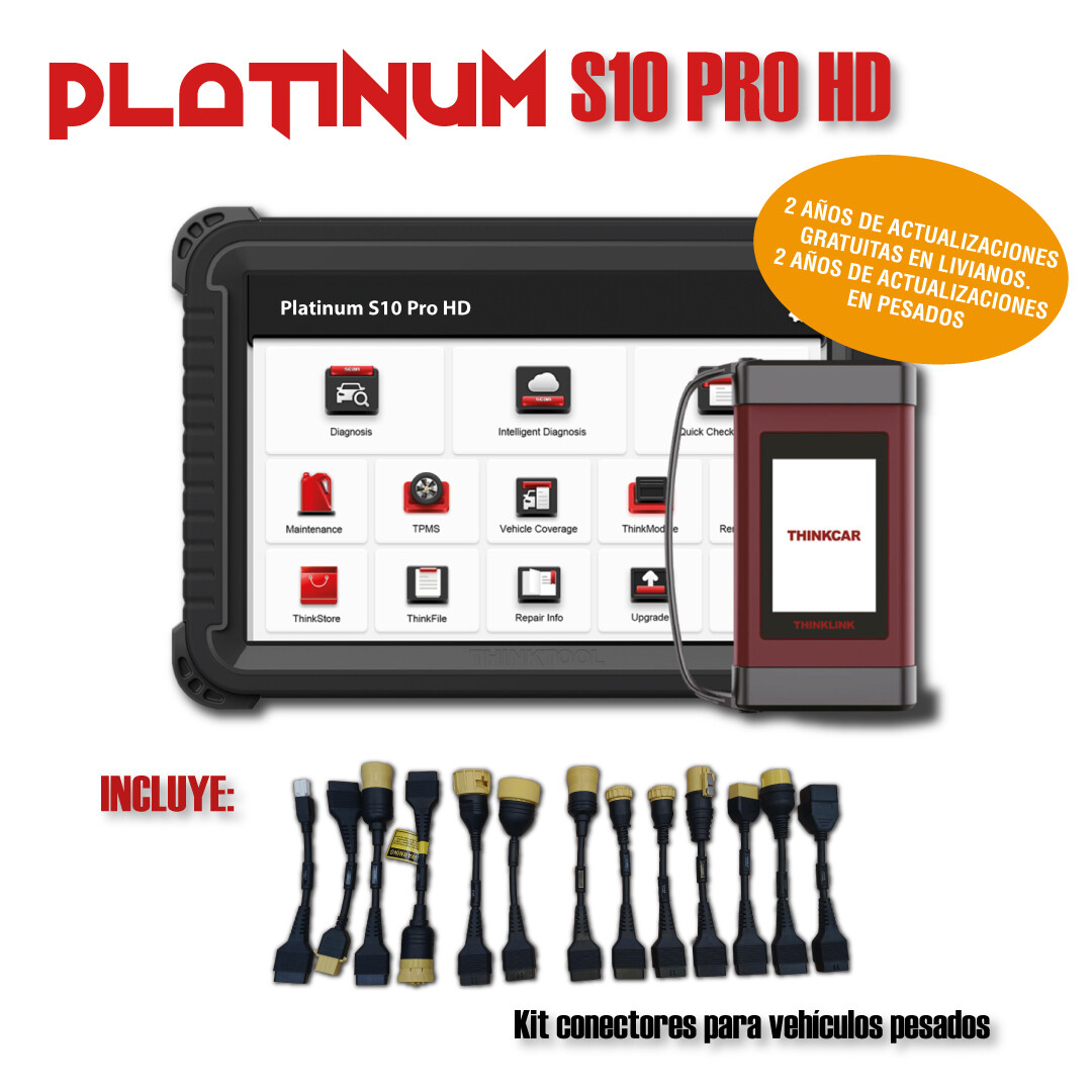 ESCÁNER PLATINUM S10 PRO HD
