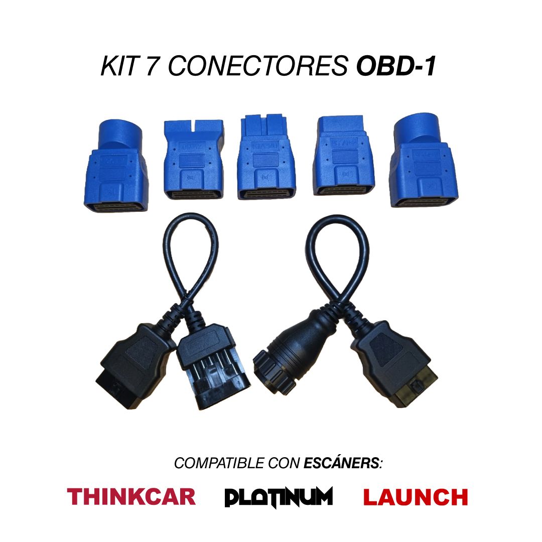KIT 7 CONECTORES OBD-1