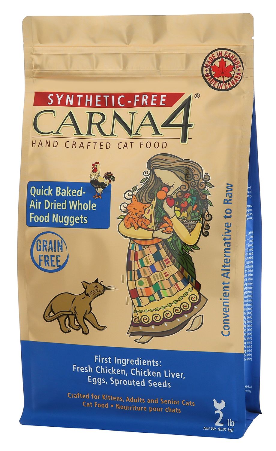 Carna4 -Chicken, Size: 2lb
