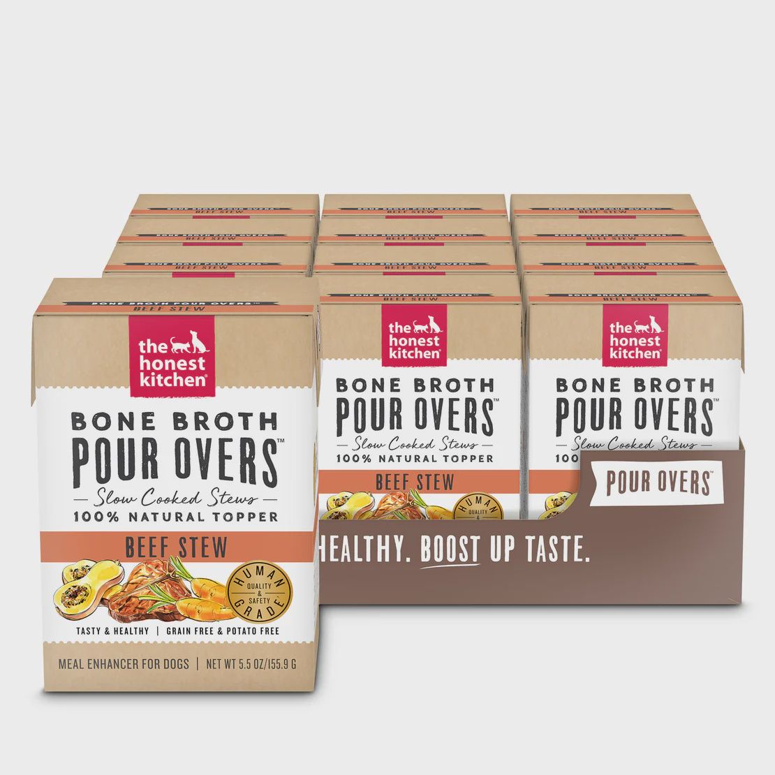 The Honest Kitchen Pour Overs - Beef Bone Broth
