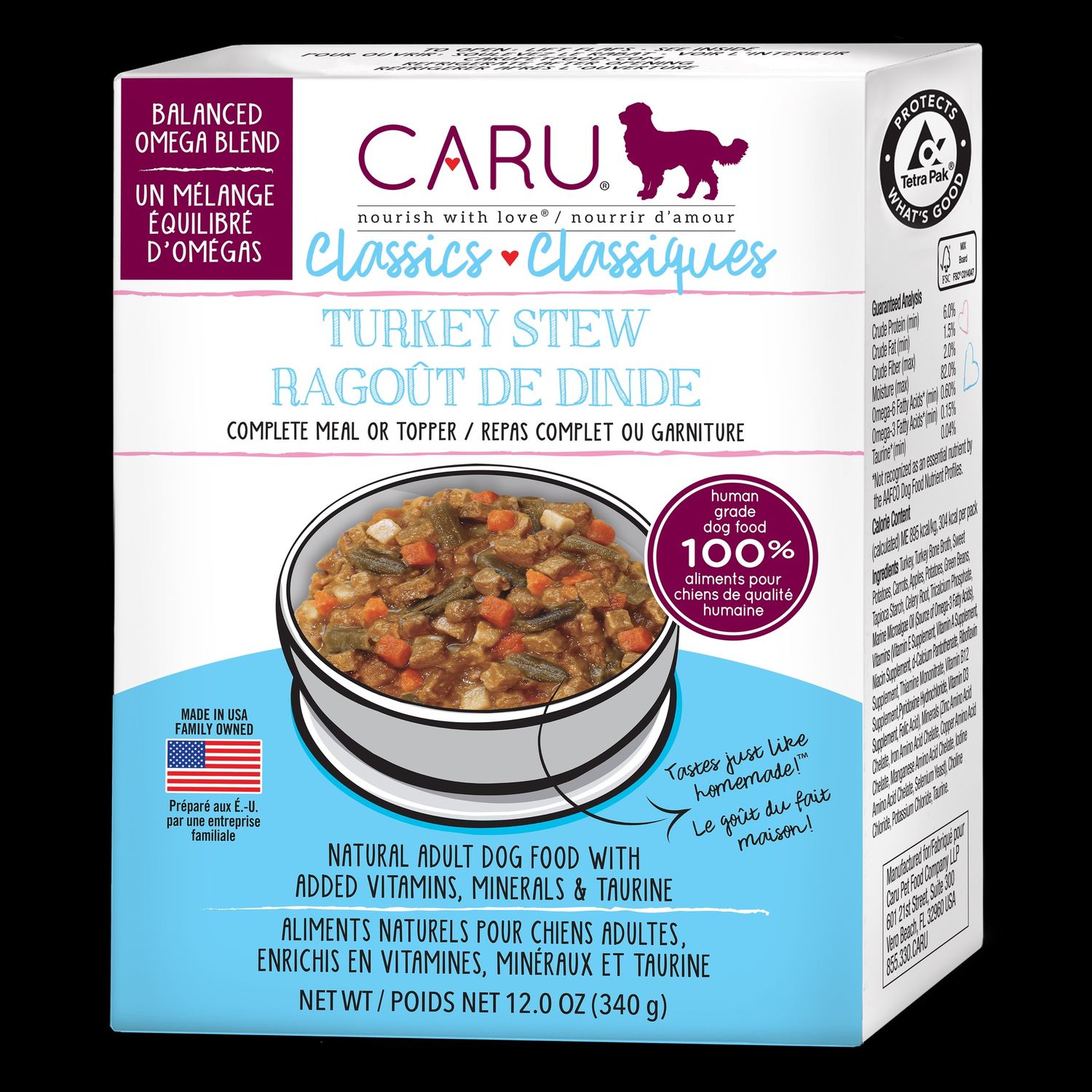Caru Classic -Turkey Stew