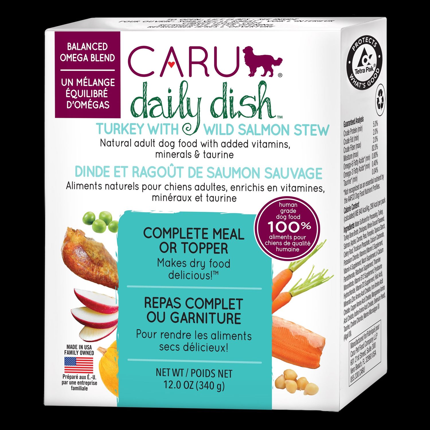 Caru Daily Dish - Turkey &amp; Salmon Broth