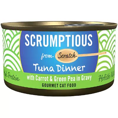 Scrumptious - Red Meat Tuna With Carrots &amp; Peas