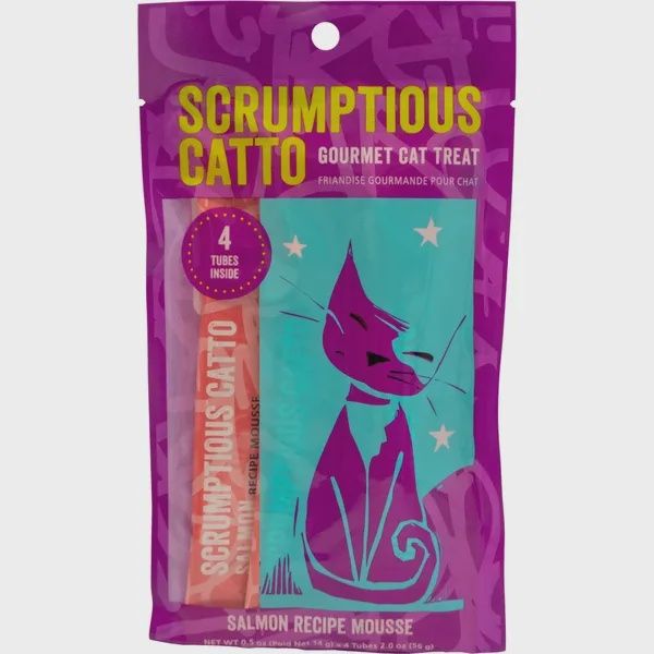 Scrumptious Catto Gourmet Treats - Salmon Recipe Mousse
