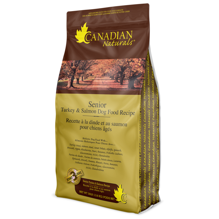 Canadian Naturals - Senior - Turkey &amp; Salmon, Size: 5lb
