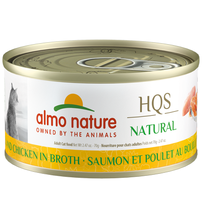 Almo Nature - HQS Natural - Salmon &amp; Chicken in Broth