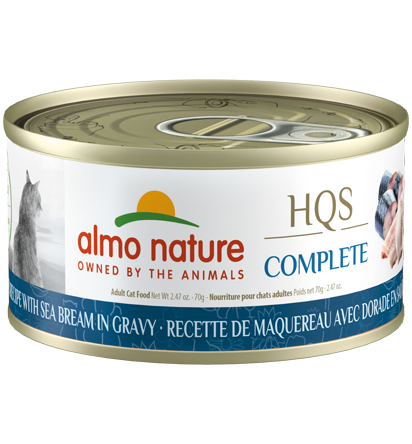 Almo Nature - HQS Complete - Mackerel with Sea Beam in Gravy