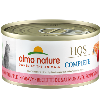 Almo Nature - HQS Complete - Salmon with Apple