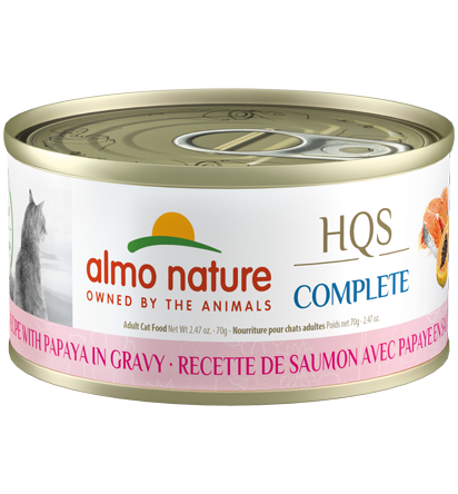 Almo Nature - HQS Complete - Salmon with Papaya in Gravy