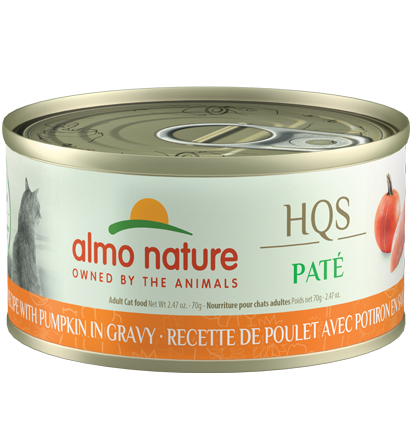 Almo Nature - HQS Pate - Chicken with Pumpkin in Gravy