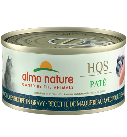 Almo Nature - HQS Pate - Mackerel &amp; Chicken in Gravy