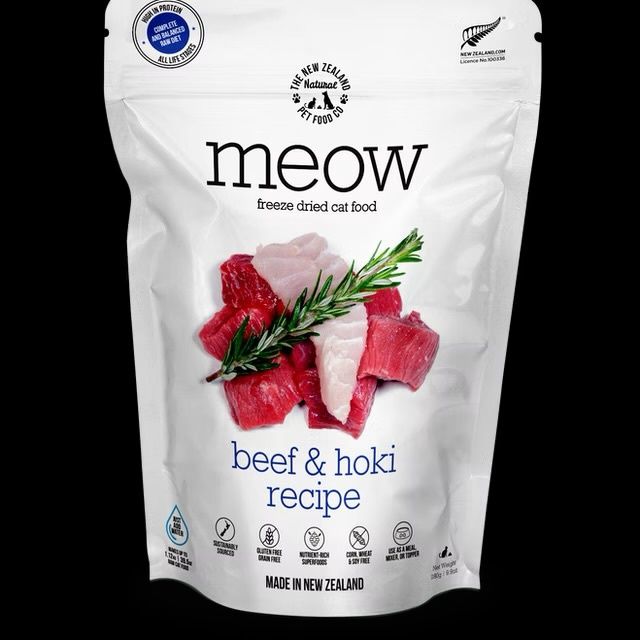 New Zealand Pet Food Co. - Meow - Beef &amp; Hoki Recipe