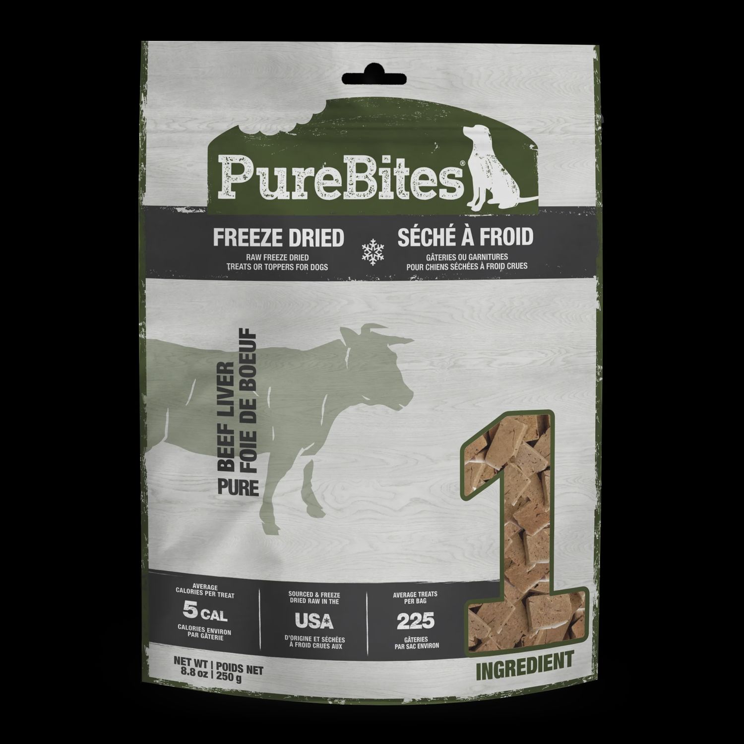 Purebites Dog - Freeze Dried Beef Liver, Size: 8.8oz