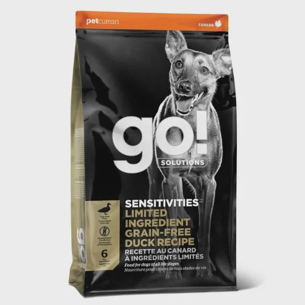 Go! Sensitivities - Grain-Free Duck, Size: 3.5lb