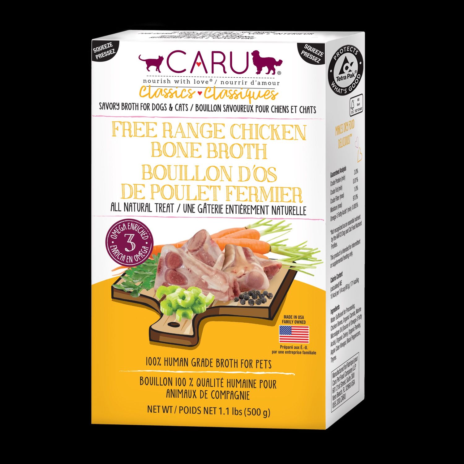 Caru - Free Range Chicken Bone Broth