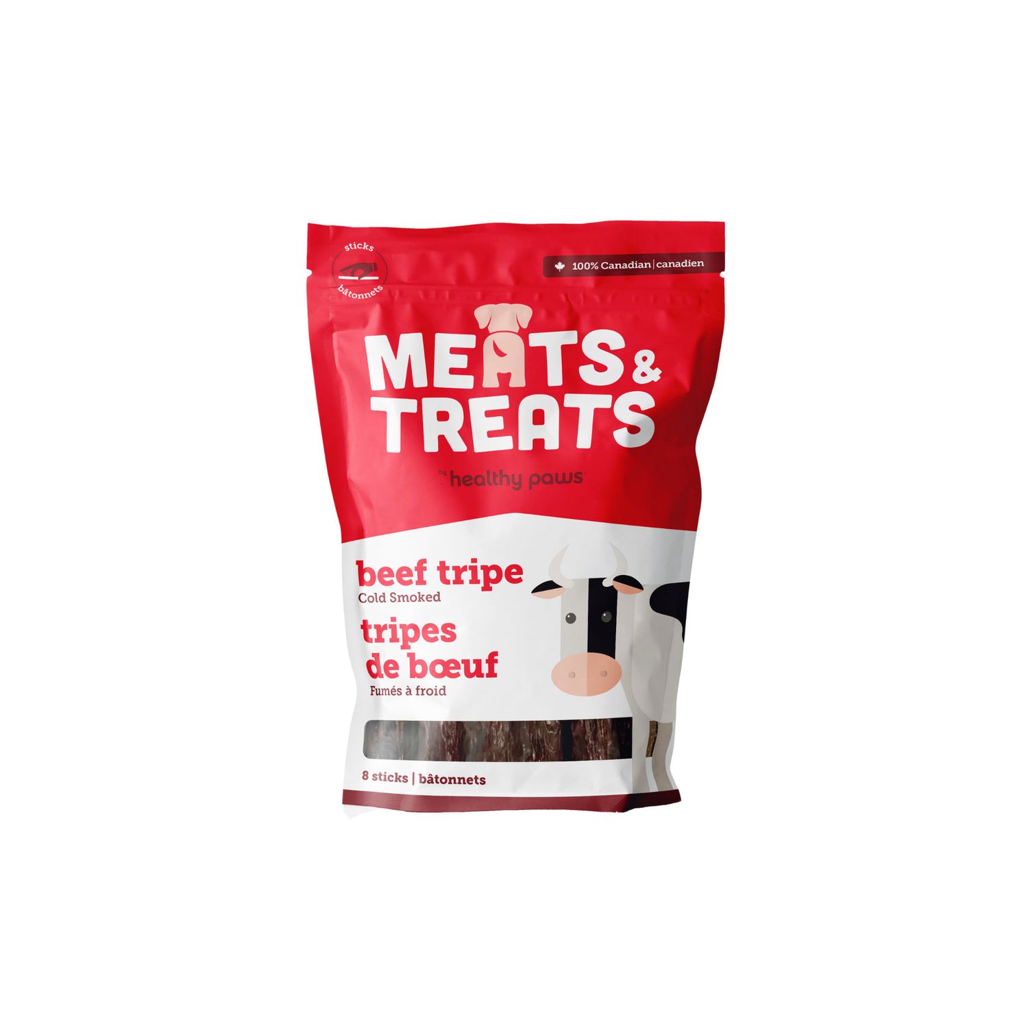 Healthy Paws - Cold Smoke Tripe Sticks Beef
