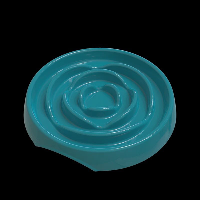 Messy Mutts - Blue Melamine Slow Feeder