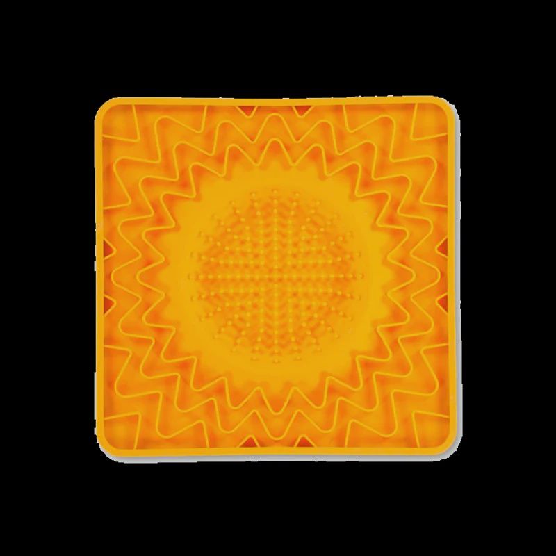 Messy Mutts - Orange Silicone Licking Mat