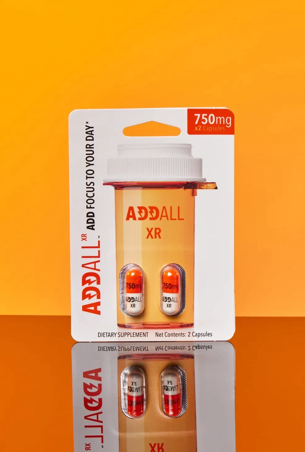 Addalll 750MG 2 Capsules- Focus