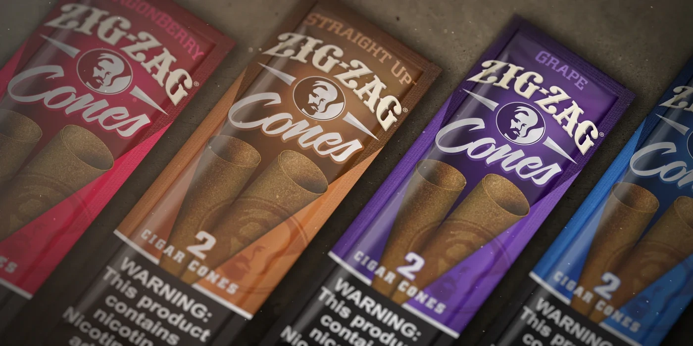 Zig Zag Cigar Cones