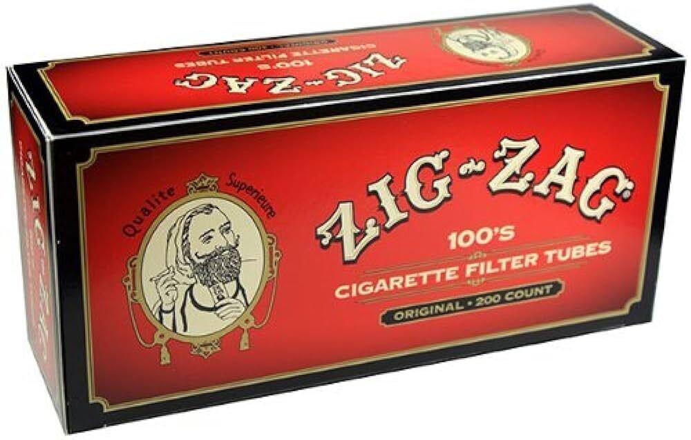 Zig-Zag Cigarette Filter Tubes