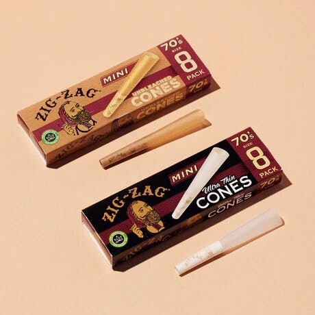 Zig Zag 70&#39;s Pre-Rolled Cones