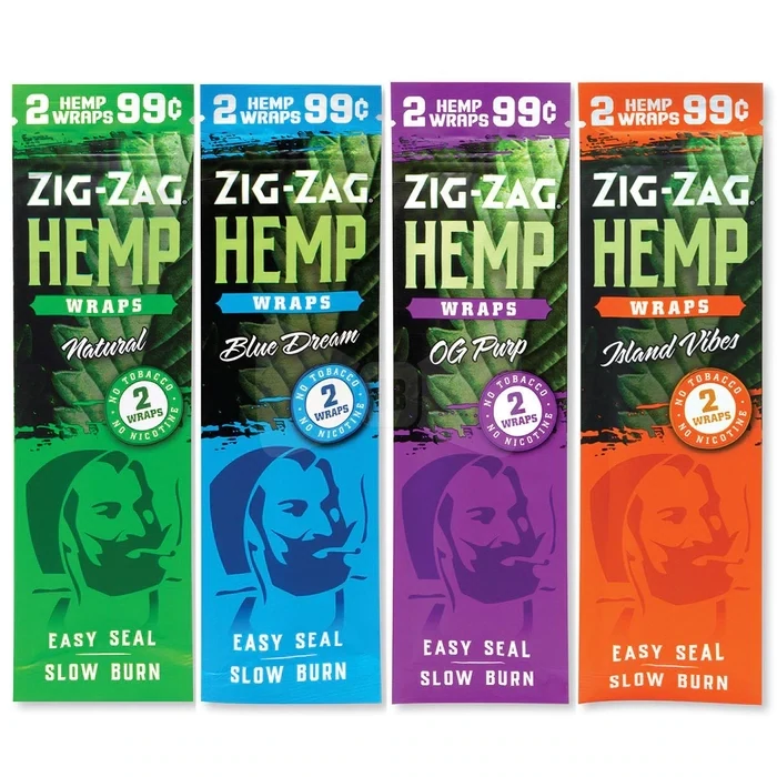 Zig Zag Hemp Wraps