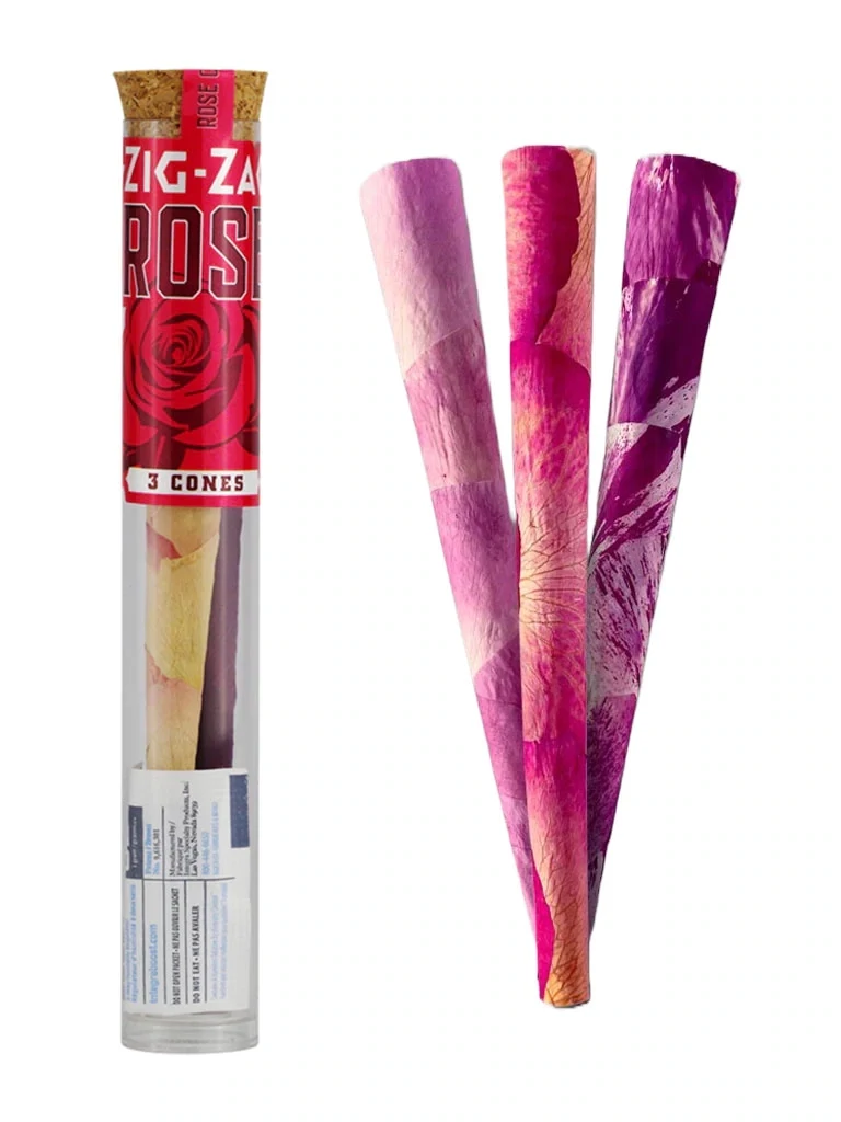 Zig Zag Rose Pre-Rolled Cones