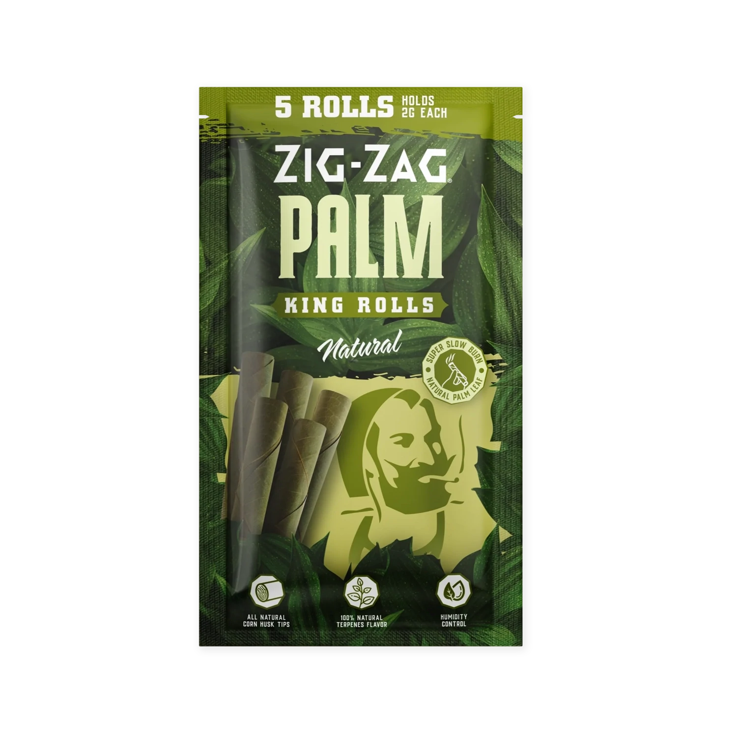 Zig Zag Palm King Size Rolls