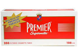 Supermatic Filtered Cigarette Tubes