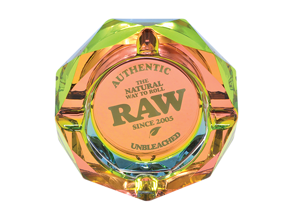 RAW Crystal Glass Ashtray&#39;s