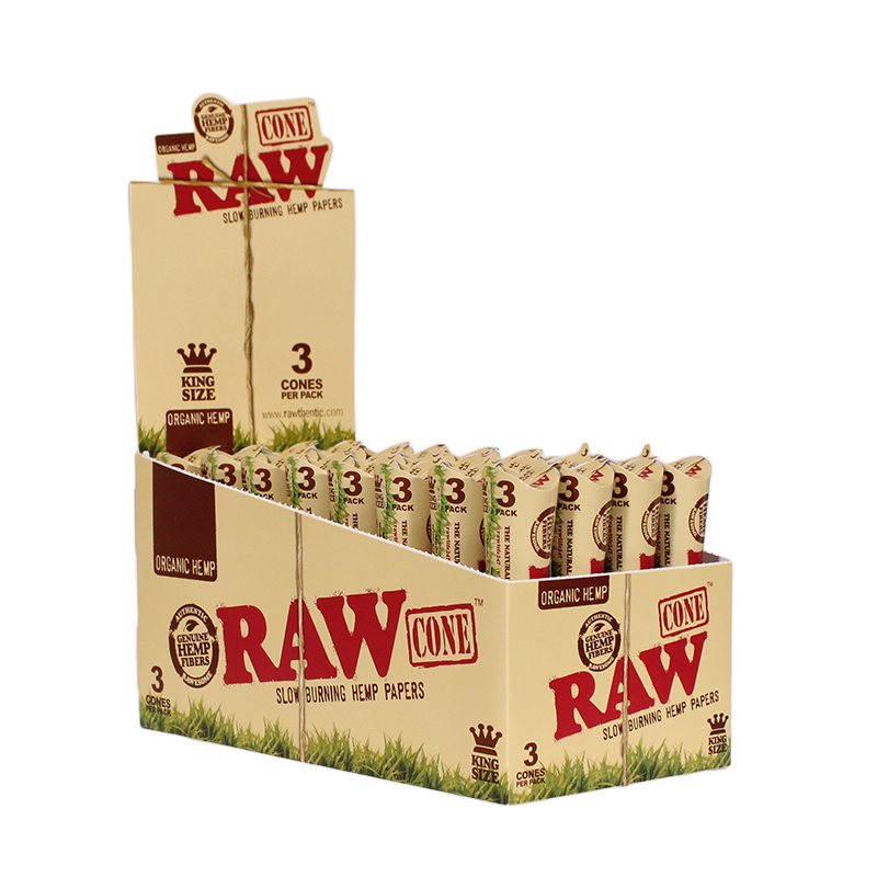 RAW Organic Hemp Pre-Rolled Cones