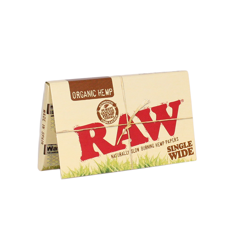 RAW Organic Hemp Rolling Paper&#39;s