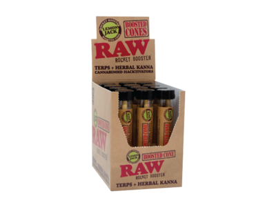 RAW Boosted Pre-Rolled Cones
