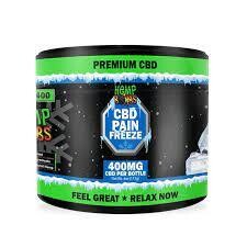 Hemp Bombs CBD Pain Freeze Cream