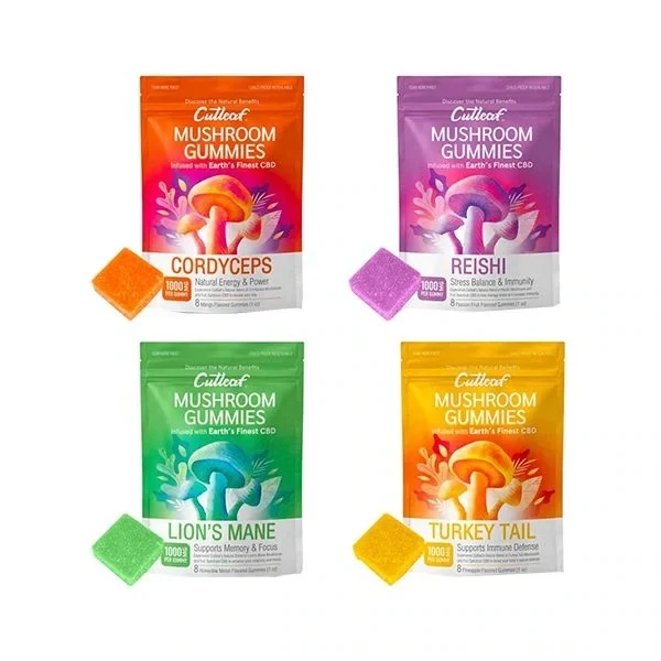 Cutleaf Mushroom CBD Gummies
