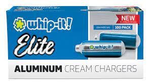 Whip-It! Elite Aluminum Cream Charger's 50 Pack