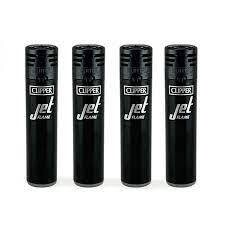 Clipper Lighter Jet Flame Solid Design