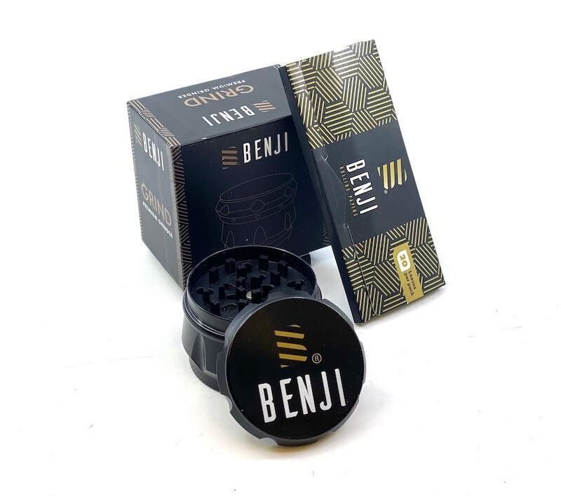 Benji Premium Grinder Set with Rolling Papers