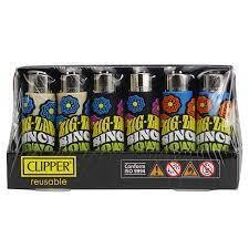 Classic Large Lighter Pop Cover Zig-Zag Design