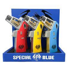 Special Blue Avenger Torch- Blue- Yellow- Red