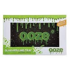 Ooze Assorted Designs Glass Rolling Trays - Small