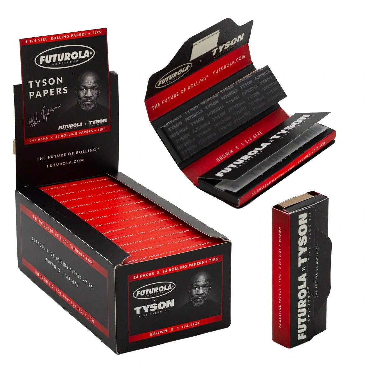 Futurola X Tyson Rolling Paper&#39;s with Tips
