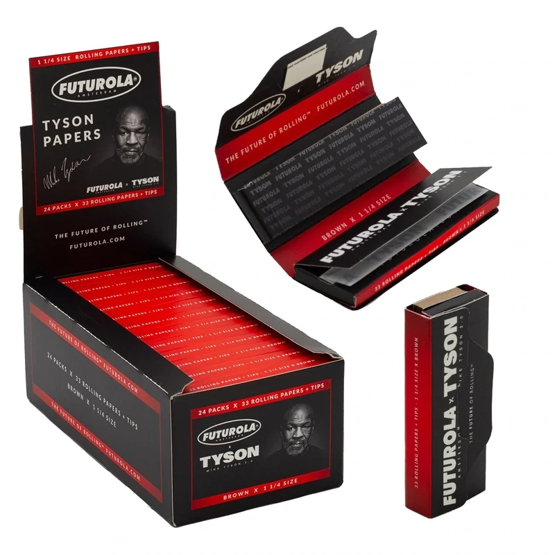Futurola X Tyson Rolling Paper&#39;s with Tips